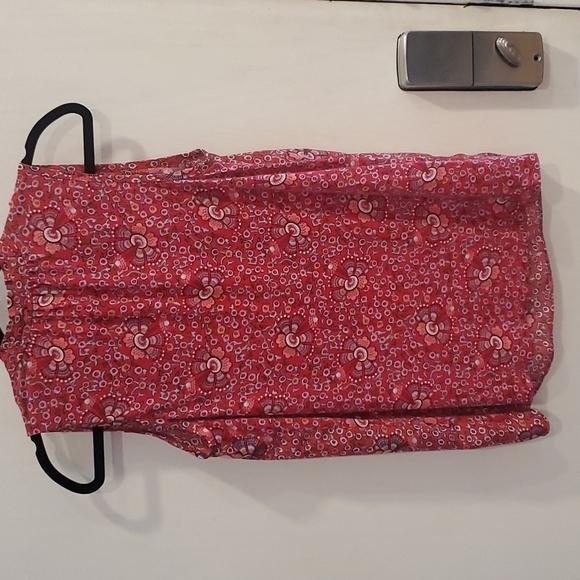 Loft Pink Sleeveless Floral Tank S - Picture 4 of 4